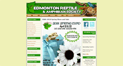 Desktop Screenshot of edmontonreptiles.com